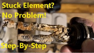 DIY Electric Hot Tank Repair with Stuck Element