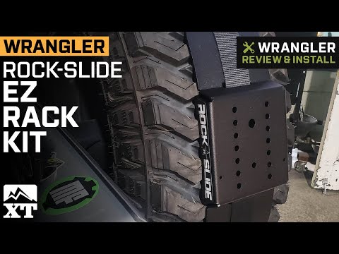 Jeep Wrangler Rock-Slide Engineering Basic EZ Rack Kit Review & Install