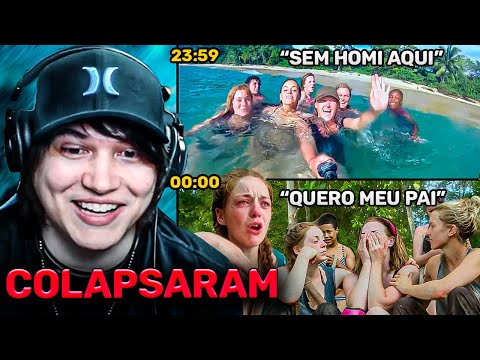 MEN VS WOMEN IN THE SURVIVAL REALITY SHOW (REACT)