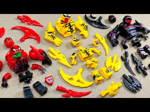 lego venom | ancient venom vs phage and toxin | minifigures lego unofficial