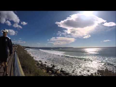 Time lapse for waves and beach in Almeria