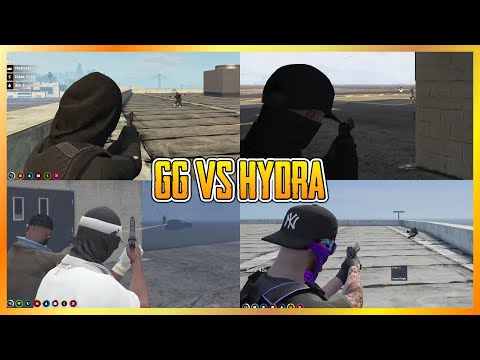 GG vs HYDRA (Vendetta) At LSIA (Multi POVs) | NoPixel GTA RP