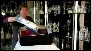 preview picture of video 'JetBag - Travel Wine Bottle Protection Video  | Wineware'