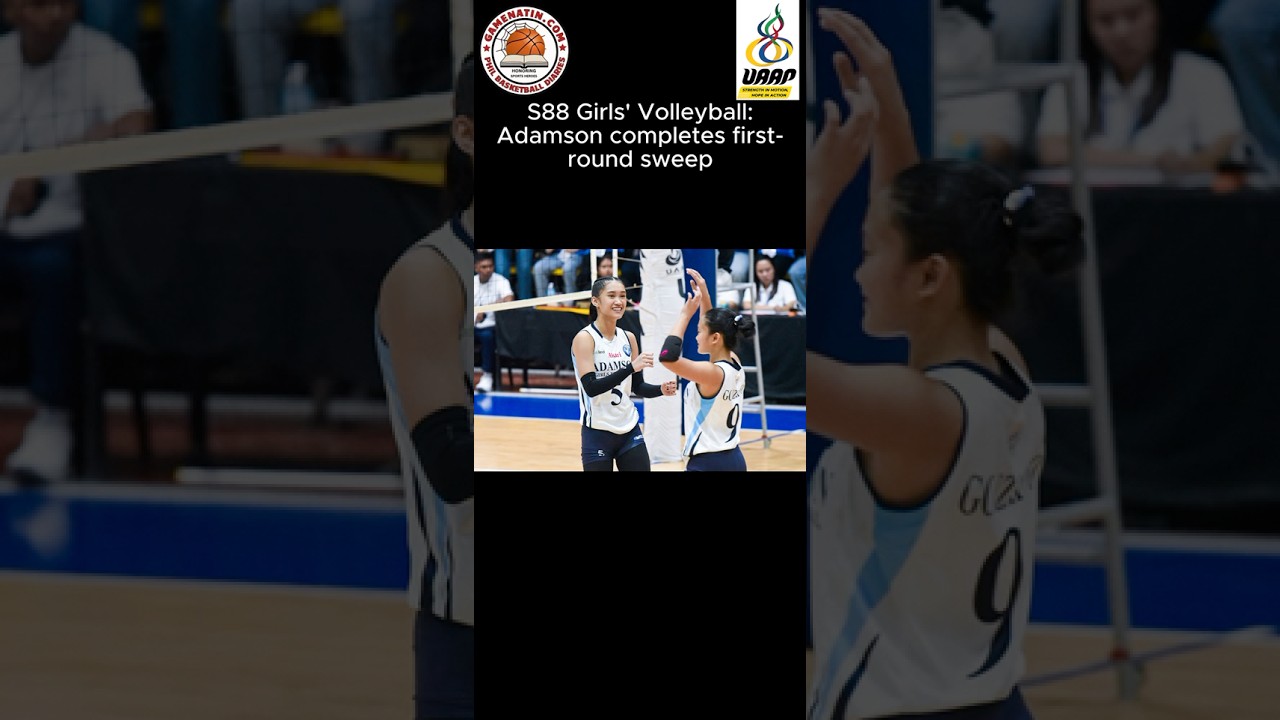 UAAP Girls' Volleyball: Adamson sweeps round 1 after a close win over NU
