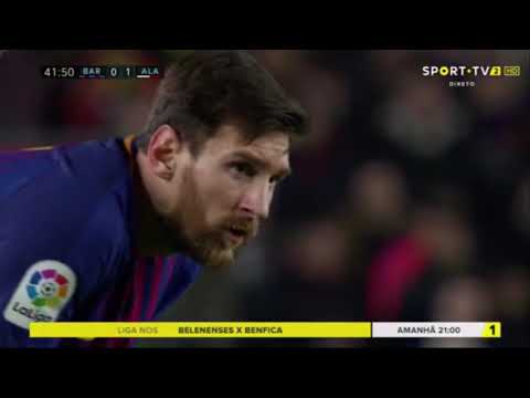 Lionel Messi vs Deportivo Alavés (28/1/2018)