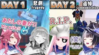ENメンバーに衝撃が走った"キアラのケーキ"事件 DAY1・2まとめ #ENrecoclips ［ホロライブEN切り抜き/キアラ/ラオーラ/カリオペ/シオリ］