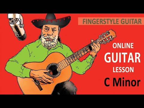 Episode 7 - C Minor Scale For Beginners - Fingerstyle Guitar Tutorial For Beginners