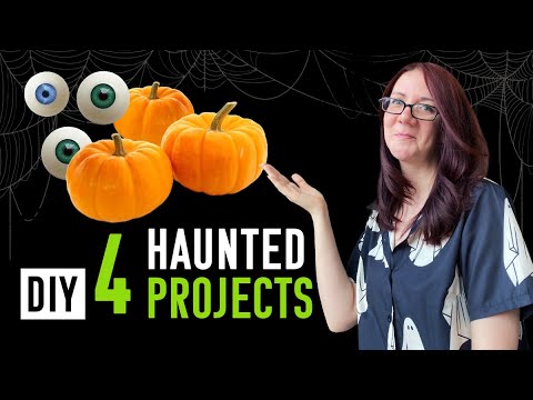 4 Spooky DIY Halloween Projects - Pumpkins, Teeth, and Eyeballs