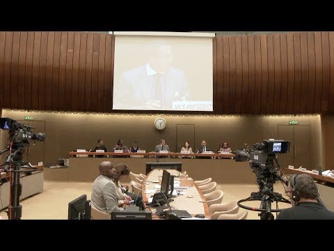 Genève Ouverture du Segment humanitaire de l'ECOSOC de l'ONU