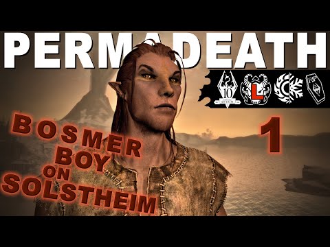 A BOSMER Boy on SOLSTHEIM - 1 - Skyrim AE Legendary Survival Permadeath