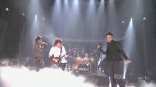 Adam Lambert, Kris Allen & Queen - We Are The Champions (American Idol 8 Finale)