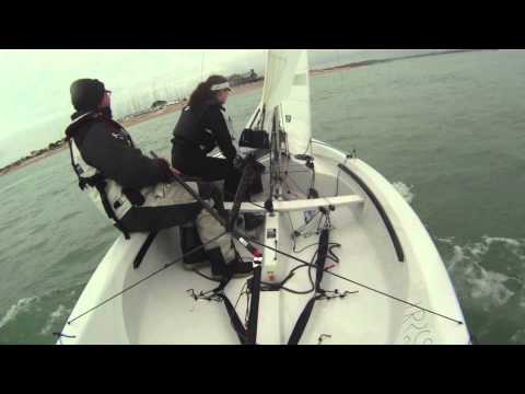 Light wind roll tack