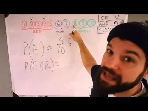 Intro to probability 1: Basic notation