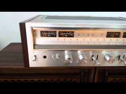 Receiver pioneer sx-880 -Parlantes Akai sw156