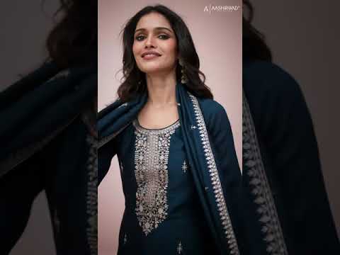 Aashirwad Hiva Premium Silk Wholesale Designer Salwar Suit Catalog – product video thumbnail