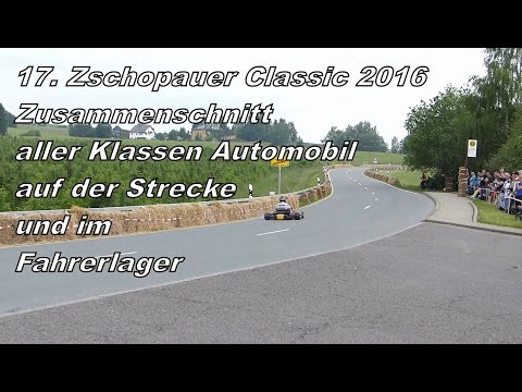 17. Zschopauer Classic alle Klassen Automobil 2016