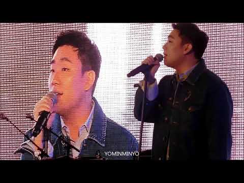 171231 NakJoon 낙준 (Bernard Park) - "I won't give up"(Jason Mraz cover)@Emquartier