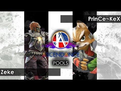 Smash 4: Zeke (Ganondorf) V PrinCe~KeX (Fox) - Ascendance 68 Tournament SSB4