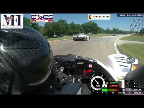 Race 3 Crash at start - Radical Cup Road America