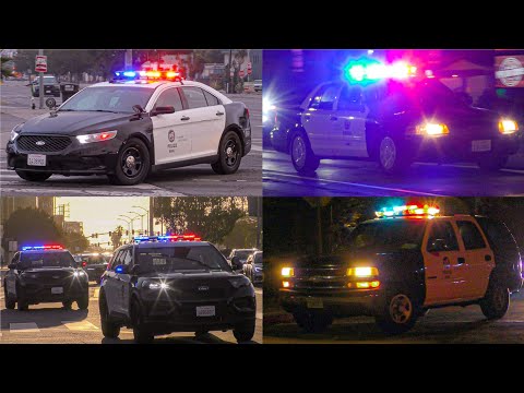 LAPD Responding Code 3 (Compilation 30)