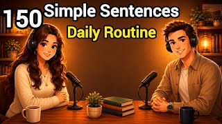 150 Daily Routine English Sentences for Speaking Practice' | English Conversation practice