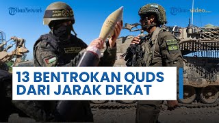 Al-Quds Terlibat 13 Kali Bentrokan dengan Tentara IDF dari Jarak Dekat di Gang Sempit Kamp Jabalia