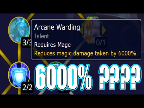 6000% MAGIC DAMAGE REDUCTION? - New Mage Talent Is Busted - Probably a Mistake?