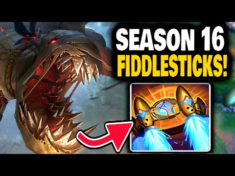 HOW to FIDDLESTICKS Jungle in SEASON 16!!!