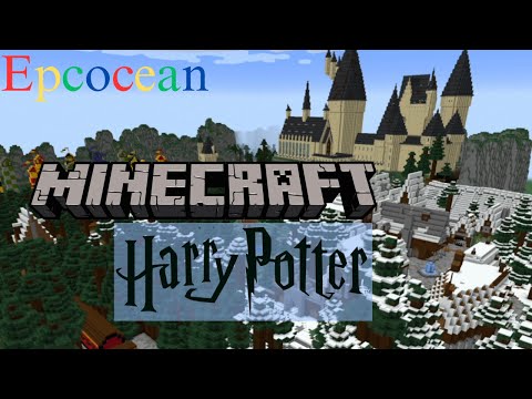 Epcocean - HARRY POTTER WORLD Minecraft Theme Park Tour! | Mysteria Kingdom Part 2