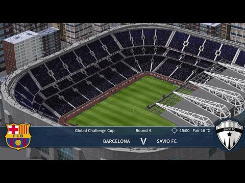 FC Barcelona vs Savio FC | Global Challenge Cup | DLS 19 Gameplay