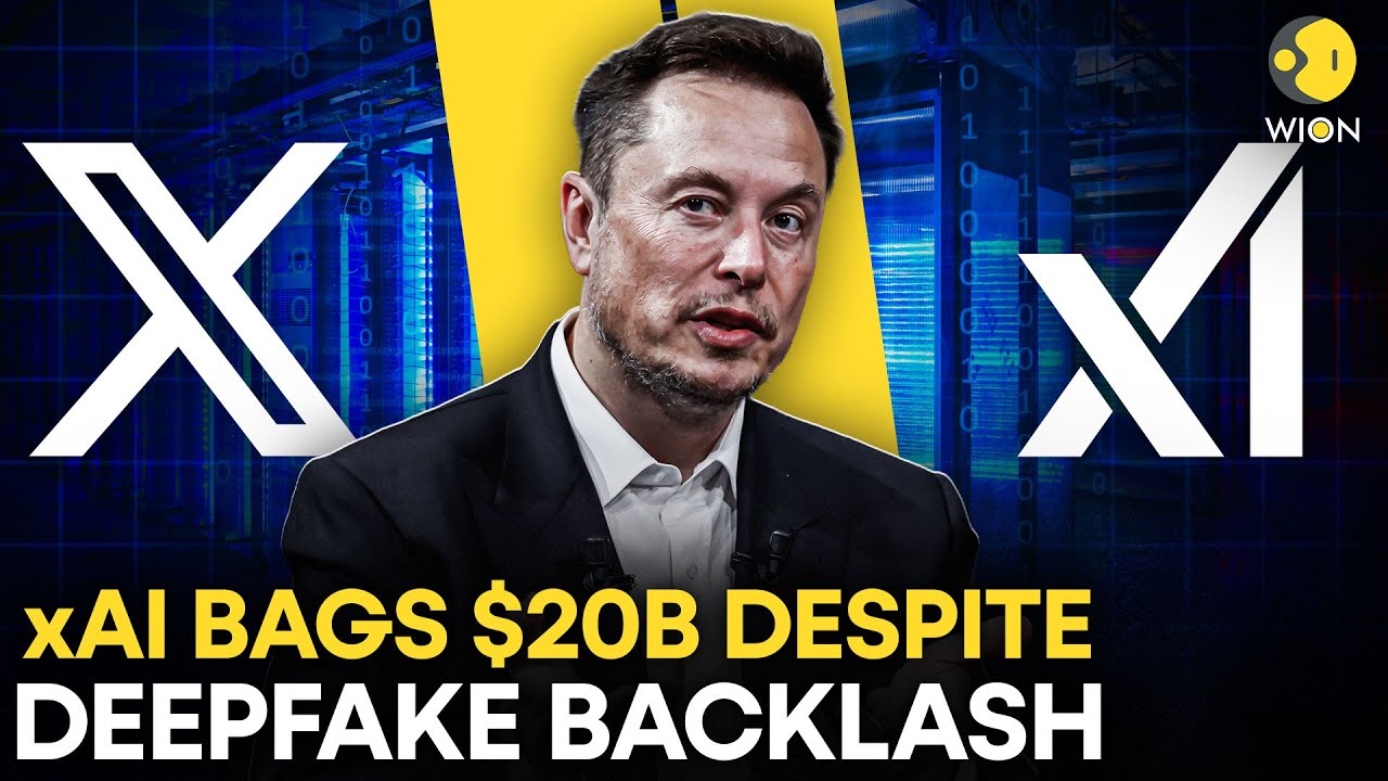Elon Musk’s xAI Raises 20 Billion Dollars As Grok Faces Global Backlash Over Images | WION Originals