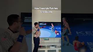 Why I prefer Folkstyle ground control over Freestyle exposure points #wrestling #finalxwrestling