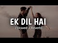 Ek Dil Hai Ek Jaan Hai [Slowed + Reverb] - Shivam Pathak