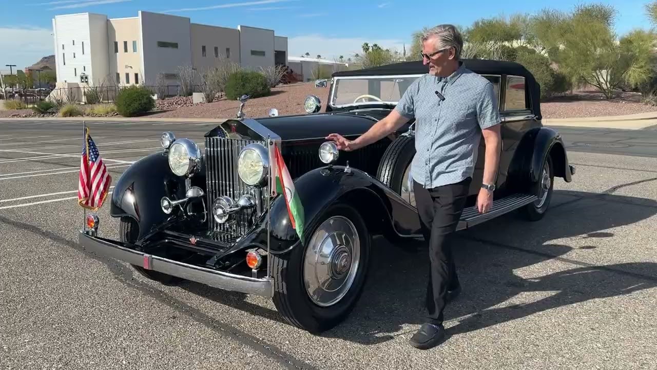 See the 1929 Rolls-Royce Phantom II in Motion with Harry Clark