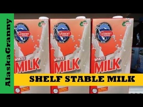 Dollar Tree Shelf Stable Milk Prepper Pantry Food...
