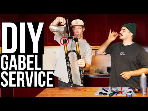 Gabelservice leicht gemacht - so wartest du deine Federgabel richtig | Tutorial | Jasper Jauch
