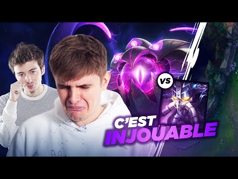RHOBALAS x TRAYTON : C'EST INJOUABLE - VEL'KOZ VS KASSADIN | LOL FR