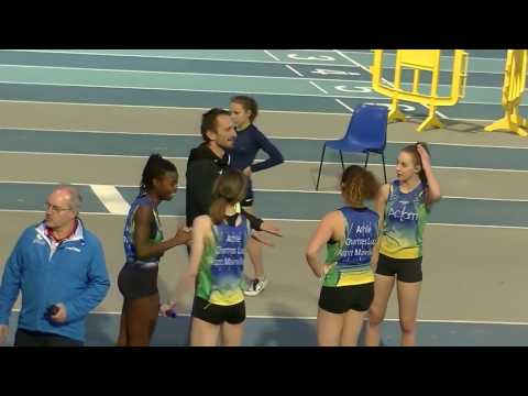 Relais 4x200m en salle JUF