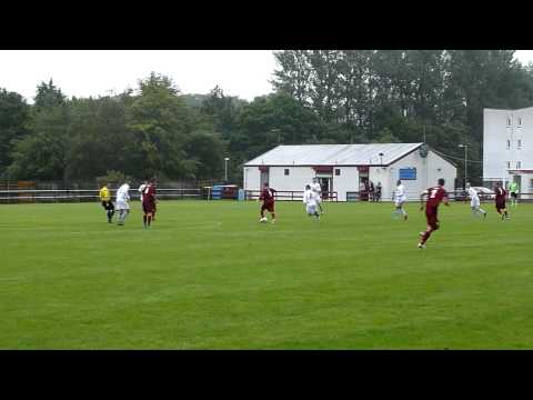 Cumbernauld United v Linlithgow Rose - 02/08/2014 - First Half