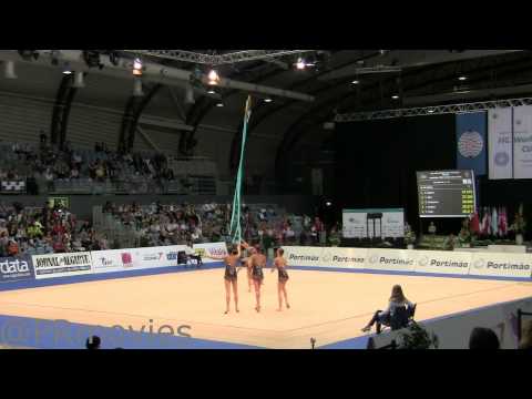 Rússia (Russia) - 3 Fitas e 2 Arcos (3 Ribbons and 2 Hoops) - Portimão World Cup 2011