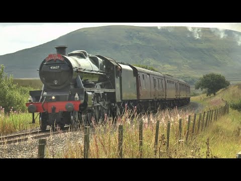 45627 'Sierra Leone' Barks away on 'The Dalesman 24 Aug 2021'