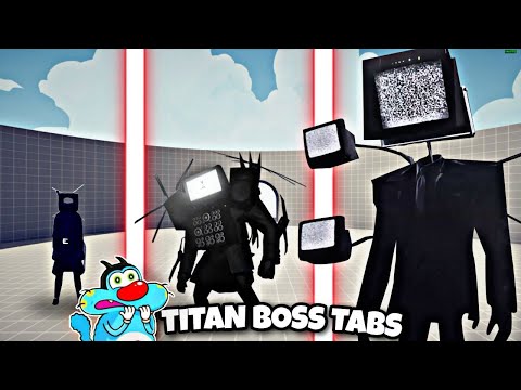 EVOLUTION OF OGGY TITAN TV MAN BOSS VS JACK ALL UNIT | TABS - Totally Accurate Battle Simulator