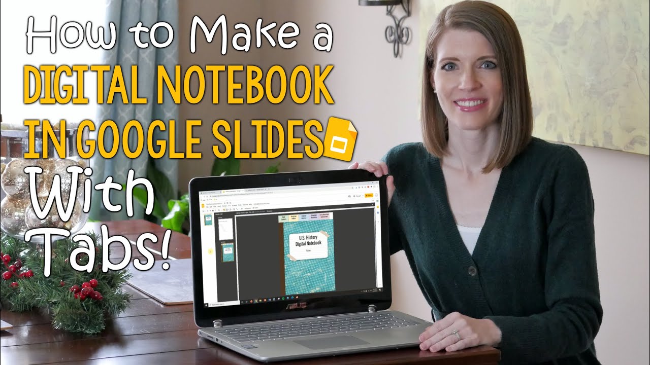 How to Make a Digital Notebook in Google Slides with Tabs | Edtech Made Easy