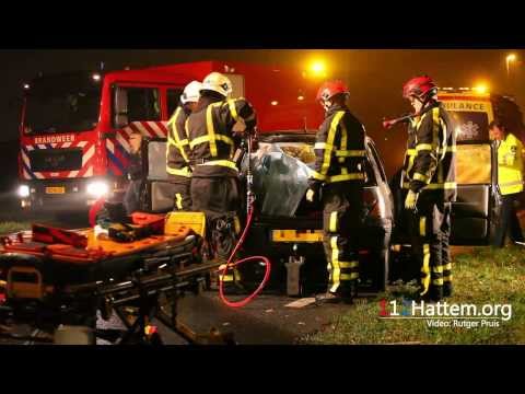 Twee gewonden bij ongeval op de Zuiderzeestraatweg in Wezep - ©112Hattem.org