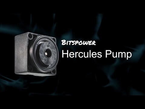 „Bitspower“ daugiajungtis adapteris, 90 laipsnių G1/4 colio vidinis sriegis ir 12 mm išorinio skersmens kietas vamzdis - pasukamas, juodas video