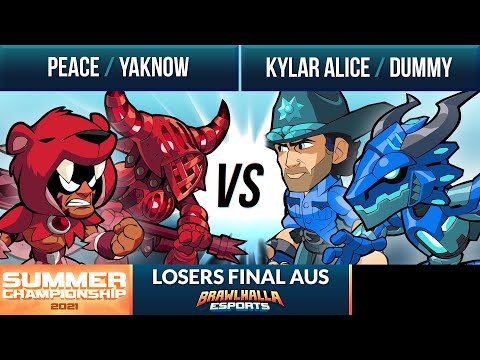 Peace & Yaknow vs Kylar Alice & Dummy - Losers Final - Summer Championship 2021 - AUS 2v2