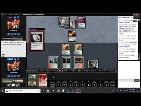 Jund vs Mono Black Control in Pauper