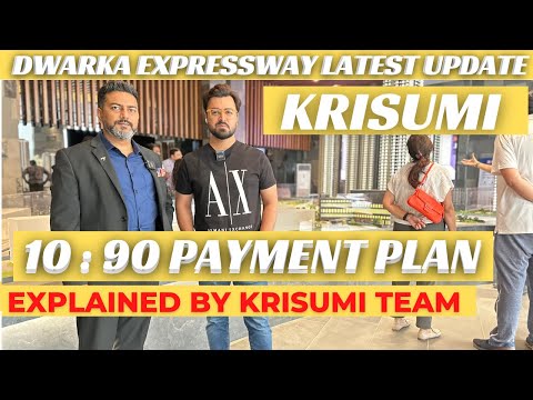 Krisumi 10:90 Payment Plan Explained | Krisumi Studio Apartment | Dwarka Expressway Latest Update