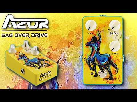 AZOR SAG Overdrive Pedal Demo