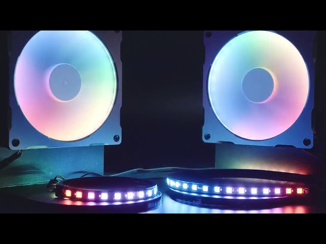 LED Vezérlő PHANTEKS Digital RGB Combo Szett - 2 Led Szalag